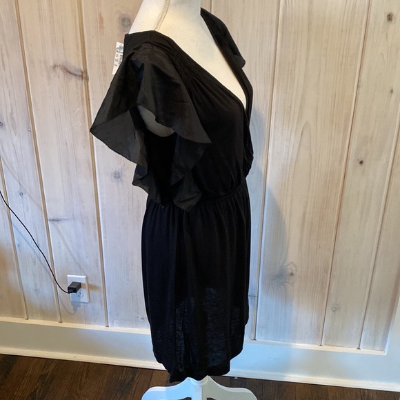 Black Hi-Line (Madewell) dress NWT - Picture 2 of 4